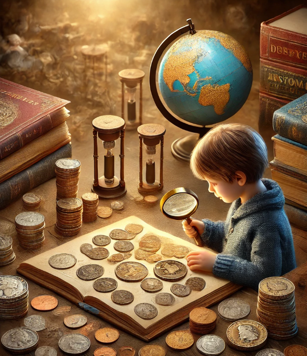 La Apreciación Numismática y sus Beneficios para los Niños La Apreciación Numismática y sus Beneficios para los Niños
